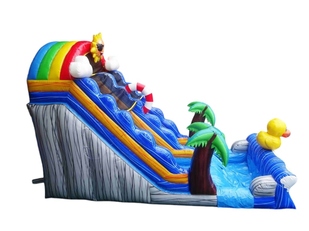 JEU GONFLABLE GLISSADE CANARD