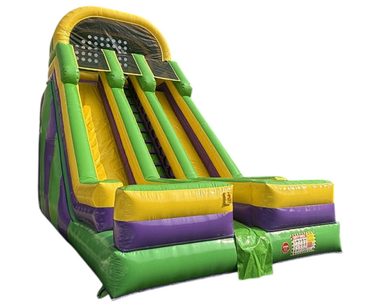 GL-009 GLISSADE JAUNE MAUVE VERT