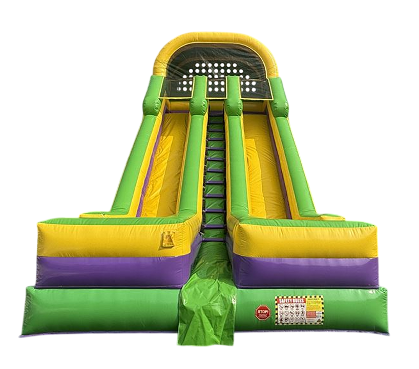 GL-009 GLISSADE JAUNE MAUVE VERT