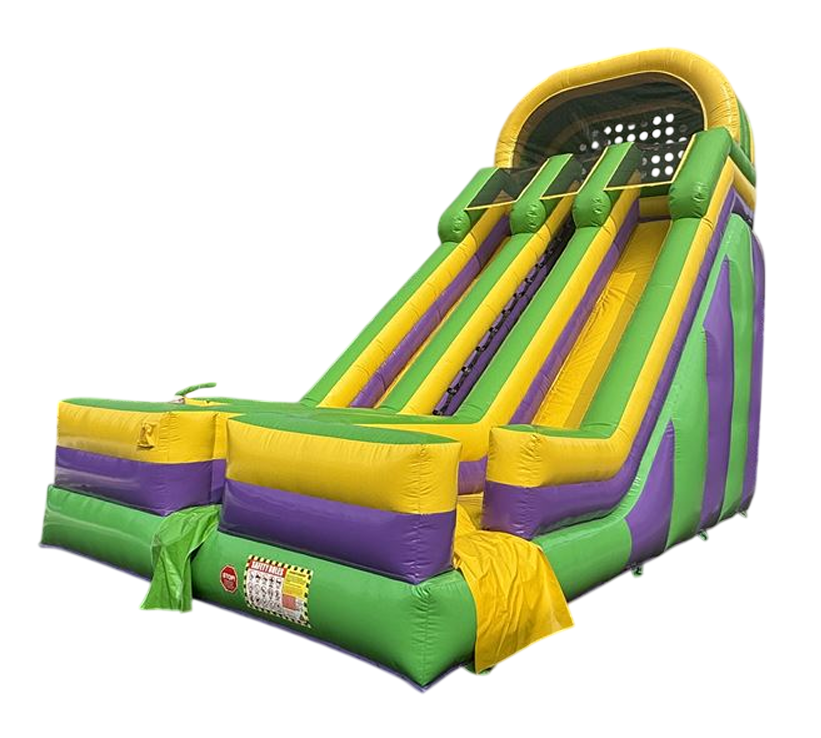 GL-009 GLISSADE JAUNE MAUVE VERT