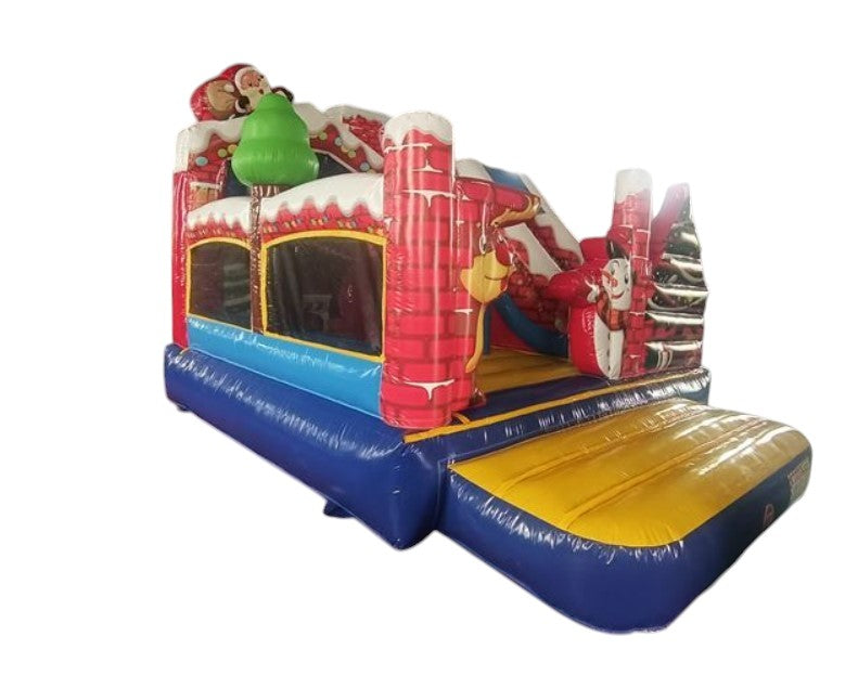 JEU GONFLABLE COMBO NOEL SOUS LA NEIGE OUVERT (disponible en mai)