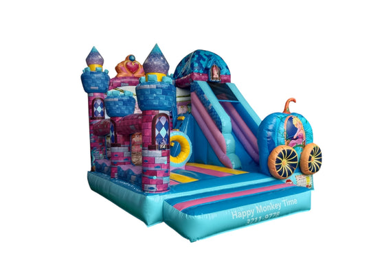 JEU GONFLABLE COMBO CARROSSE OUVERT (disponible en mai)