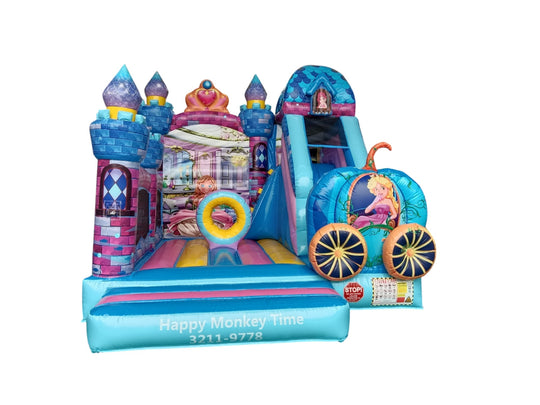 JEU GONFLABLE COMBO CARROSSE OUVERT (disponible en mai)