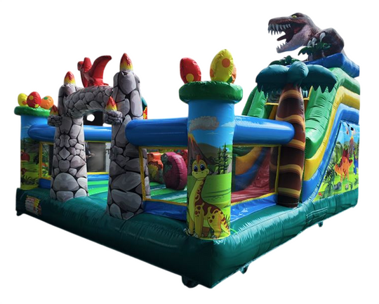 JEU GONFLABLE COMBO DINO JUMBO (DISPONIBLE EN MAI)