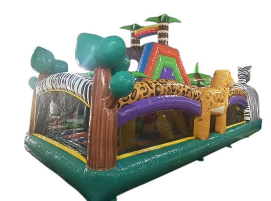JEU GONFLABLE COURSE SAFARI (disponible en mai 2025)