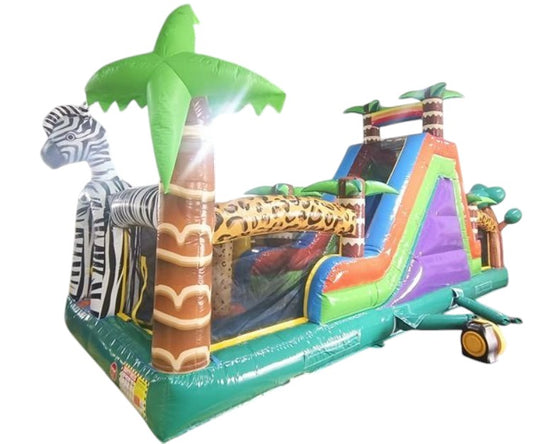 JEU GONFLABLE COURSE SAFARI (disponible en mai 2025)