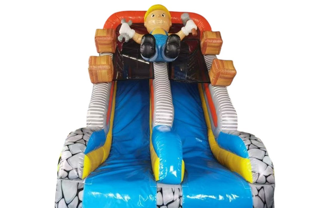 JEU GONFLABLE COURSE CONSTRUCTION (disponible en mai 2025)