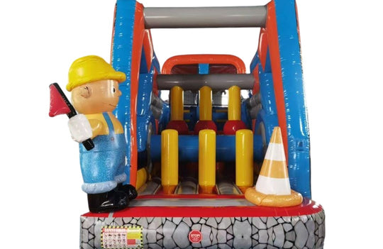 JEU GONFLABLE COURSE CONSTRUCTION (disponible en mai 2025)