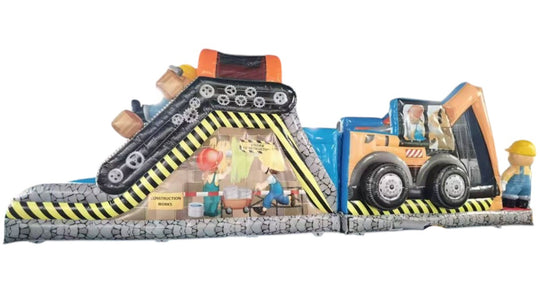 JEU GONFLABLE COURSE CONSTRUCTION (disponible en mai 2025)