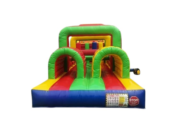 JEU GONFLABLE COURSE COULEURS PRIMAIRES 40 PI(disponible en mai 2025)