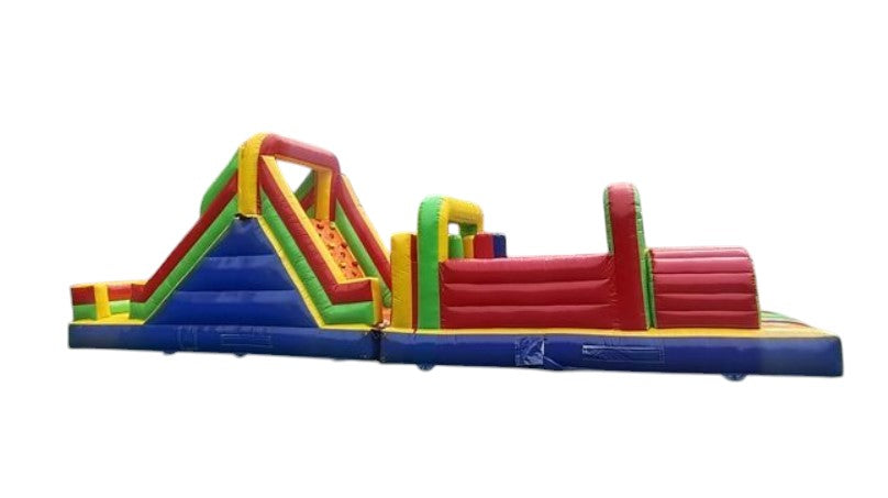 JEU GONFLABLE COURSE COULEURS PRIMAIRES 40 PI(disponible en mai 2025)